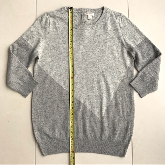 J.Crew Asymmetrical Intarsia Chevron Sweater - Picture 9 of 12